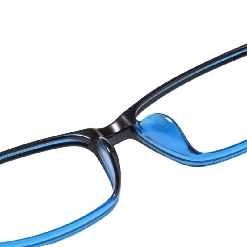 Hugo Black Blue Rectangle Prescription Glasses additional view