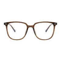 Square Brown Eyeglasses