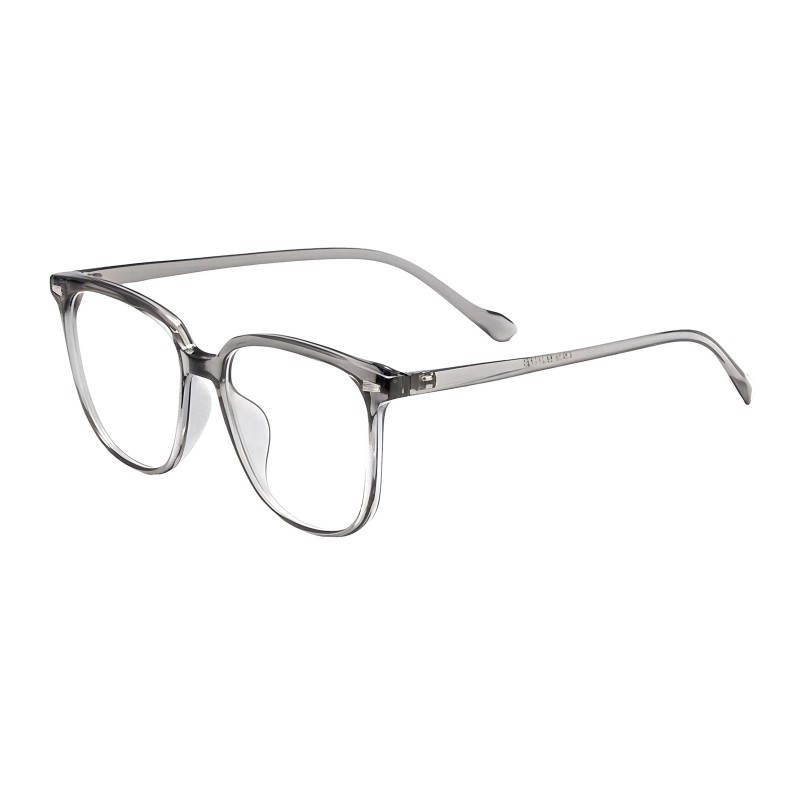 Square Gray Eyeglasses