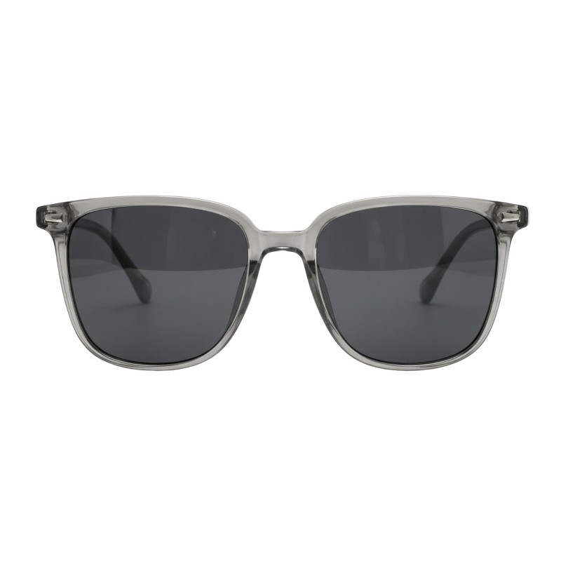 Square Gray Eyeglasses