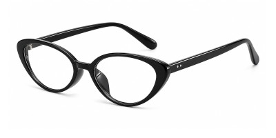 Carmen Black Cat Eye Prescription Glasses