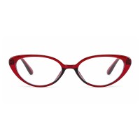 Carmen - Cat Eye Burgundy Eyeglasses