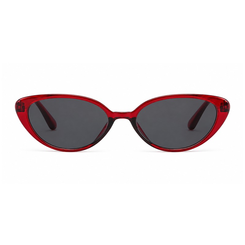 Carmen Burgundy Cat Eye Prescription Glasses additional view
