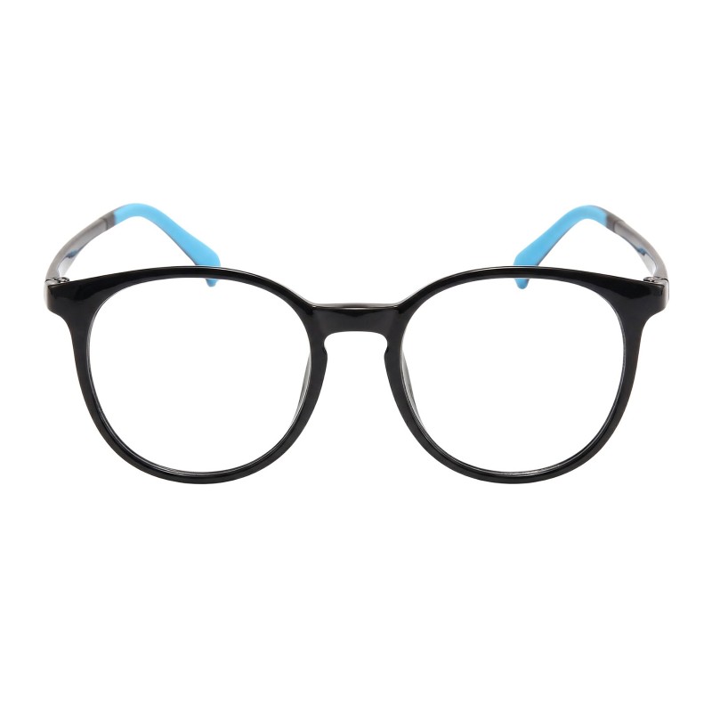 Round Black Eyeglasses