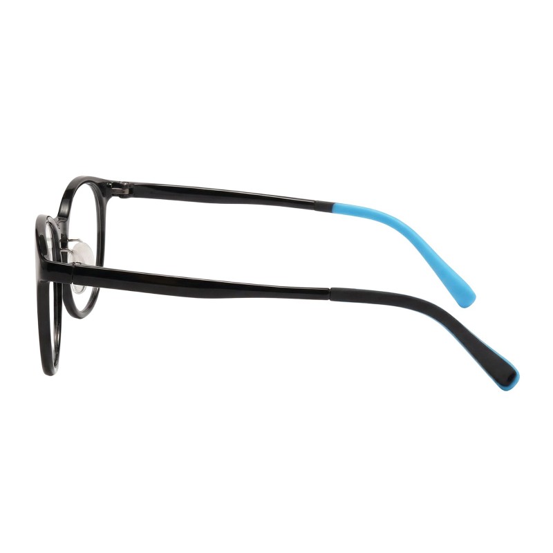 Round Black Eyeglasses