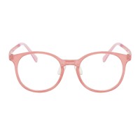 Round Pink Eyeglasses