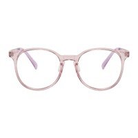 Round Purple Eyeglasses