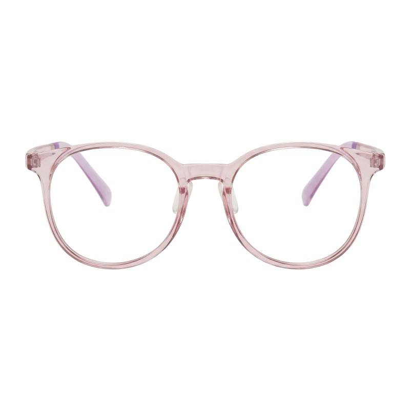Round Purple Eyeglasses