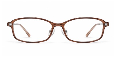 Avery Brown Rectangle Prescription Glasses