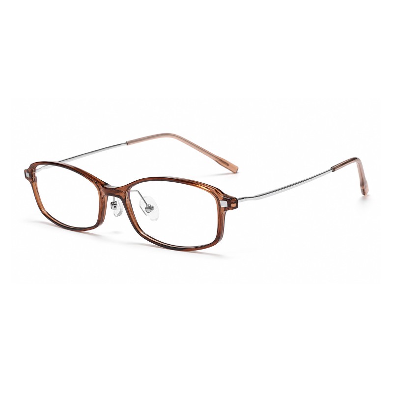 Avery Brown Rectangle Prescription Glasses additional view