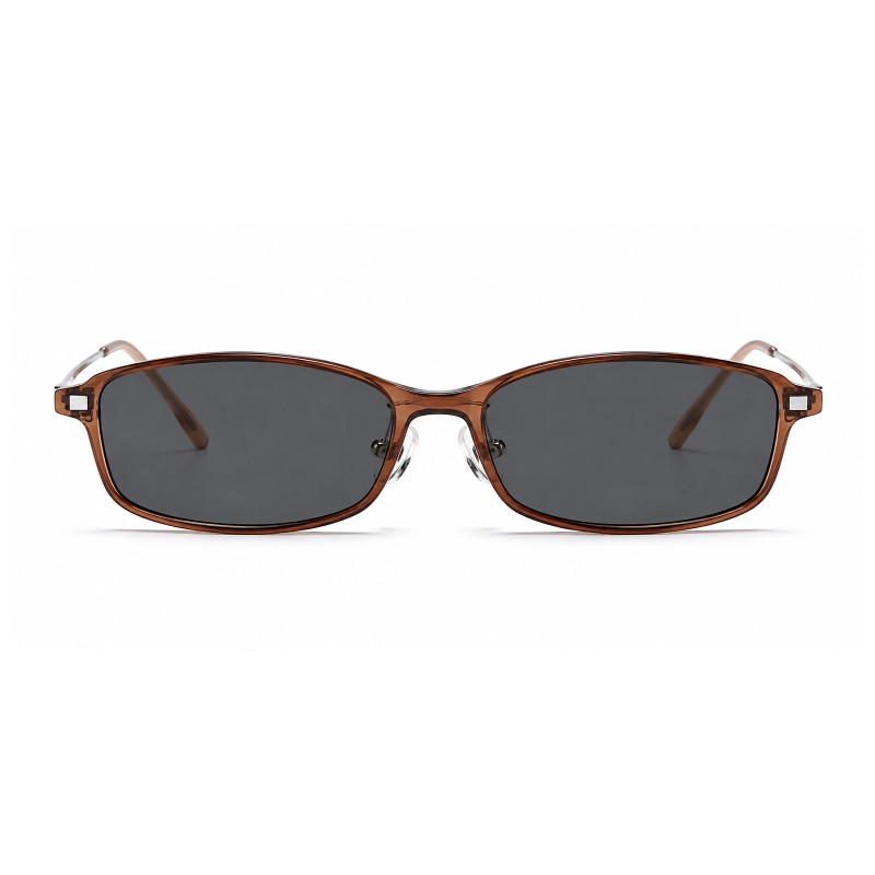 Avery Brown Rectangle Prescription Glasses additional view