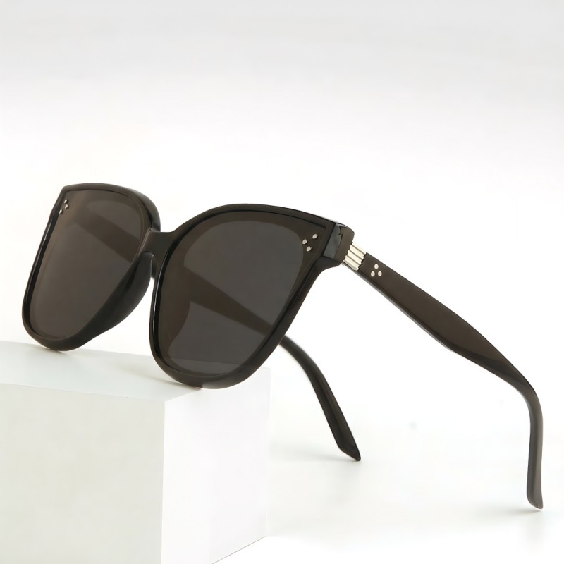 Square Black Sunglasses 