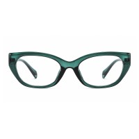 Thea - Cat Eye Green Eyeglasses