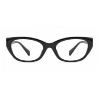 Thea - Cat Eye Black Eyeglasses