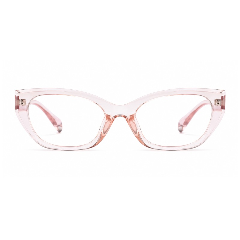 Thea Light Pink Cat Eye Prescription Glasses