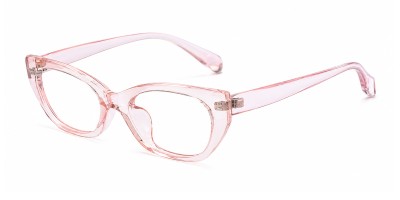 Thea Light Pink Cat Eye Prescription Glasses