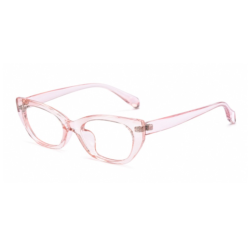 Thea Light Pink Cat Eye Prescription Glasses additional view