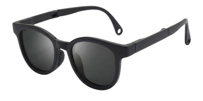 Round Black Sunglasses