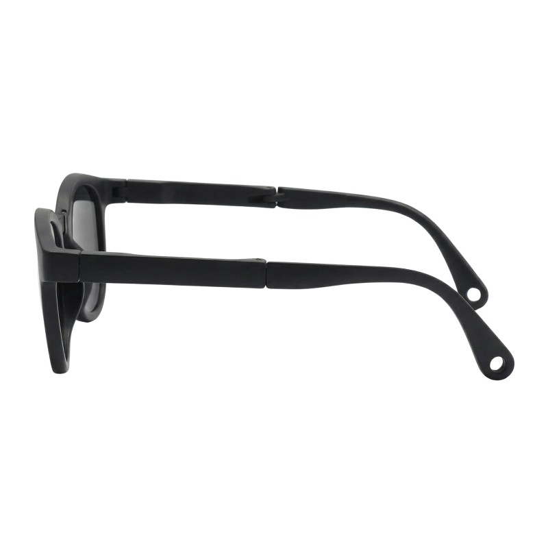 Round Black Sunglasses