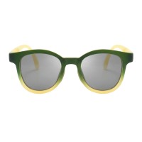 Round Green Sunglasses