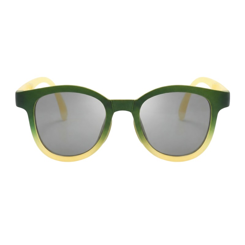 Round Green Sunglasses