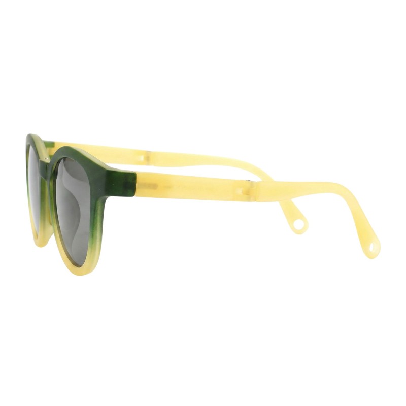 Round Green Sunglasses