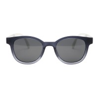 Round Gray Sunglasses
