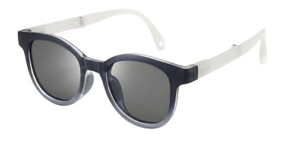 Round Gray Sunglasses