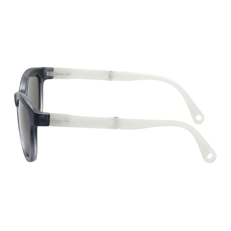 Round Gray Sunglasses