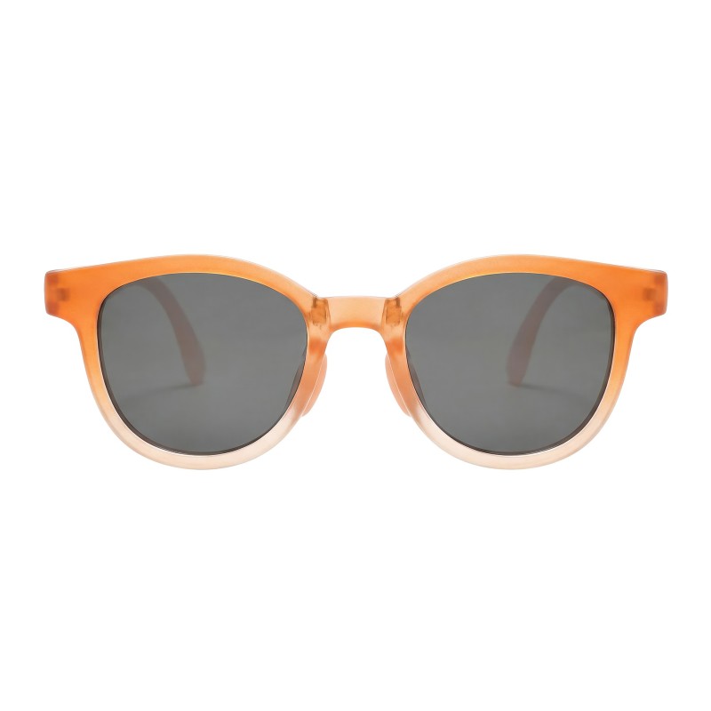 Round Orange Sunglasses