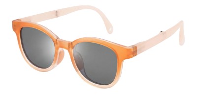Round Orange Sunglasses