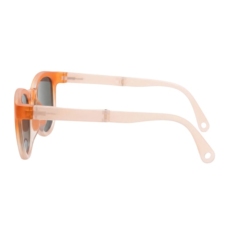Round Orange Sunglasses