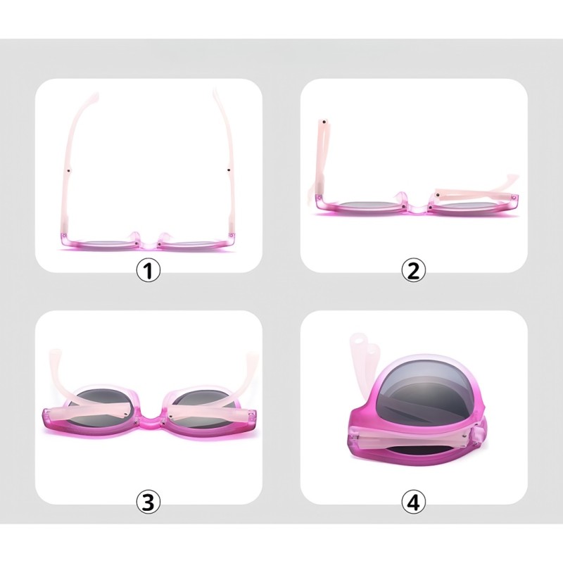 Round Rose Sunglasses