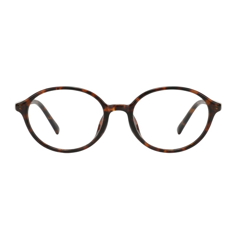 Oval Tortoise Eyeglasses