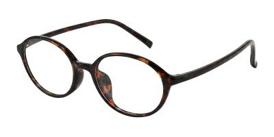 Oval Tortoise Eyeglasses