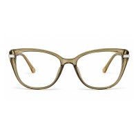 Elowen - Cat Eye Olive Green Eyeglasses