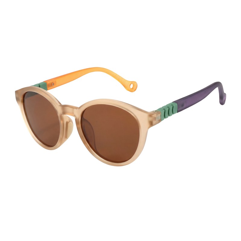 Round Brown Eyeglasses