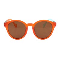Round Orange Eyeglasses