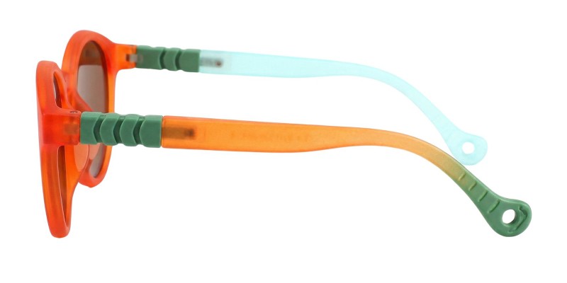 Sunny Orange Round Sunglasses additional view