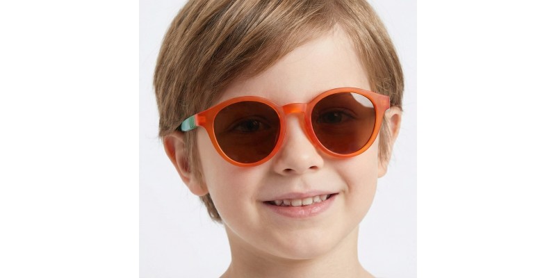Sunny Orange Round Sunglasses additional view