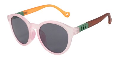 Round Pink Eyeglasses