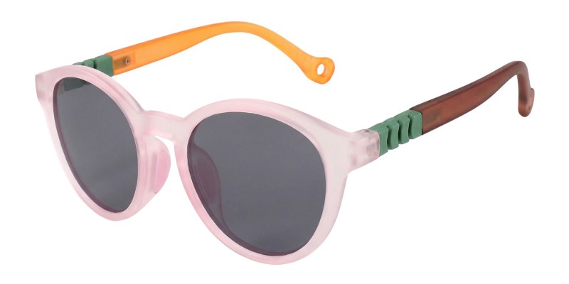 Sunny Pink Round Sunglasses additional view