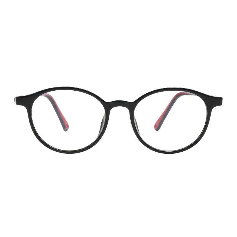 Round Black Eyeglasses