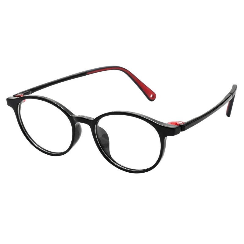 Round Black Eyeglasses