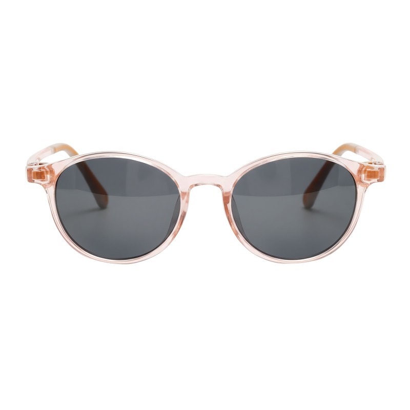 Round Orange Eyeglasses