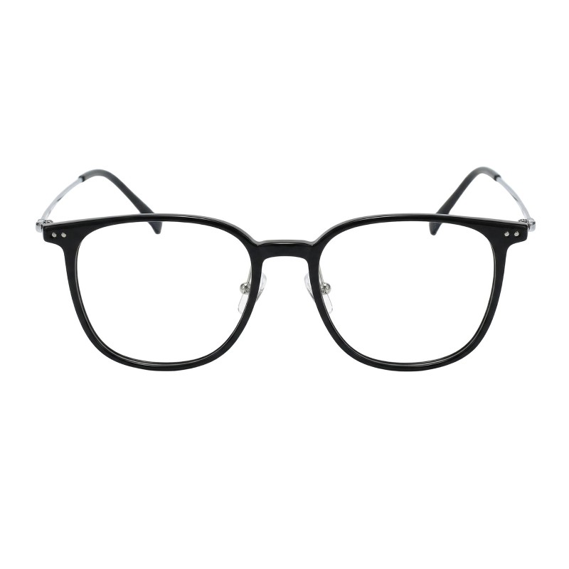 Square Black Eyeglasses