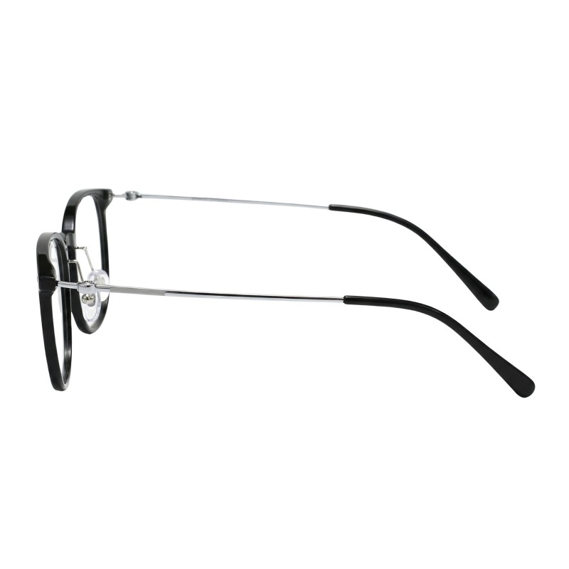Square Black Eyeglasses