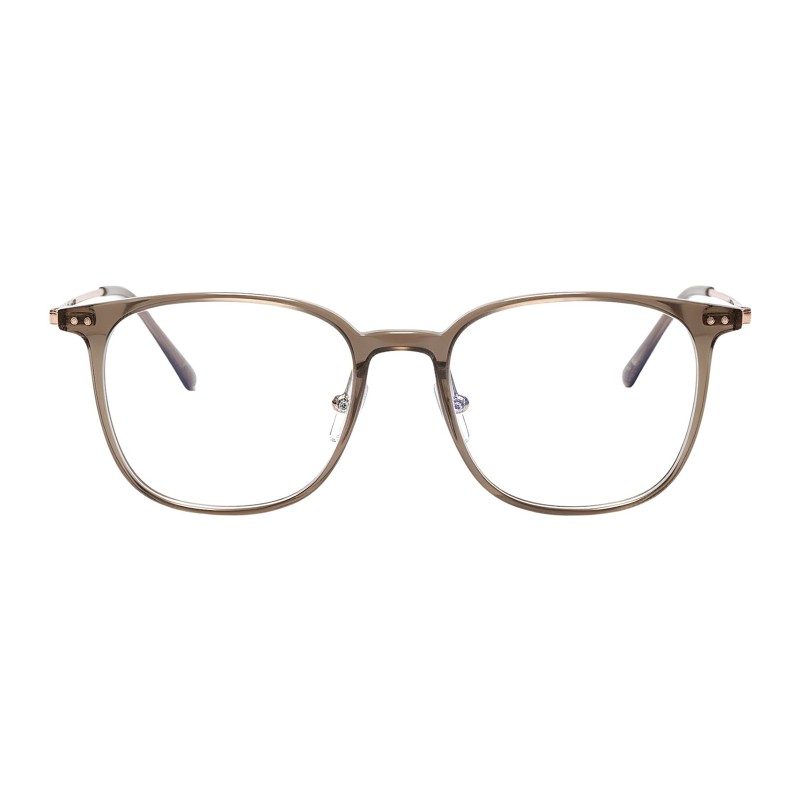 Square Brown Eyeglasses