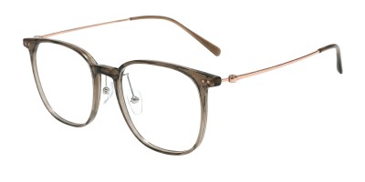 Square Brown Eyeglasses
