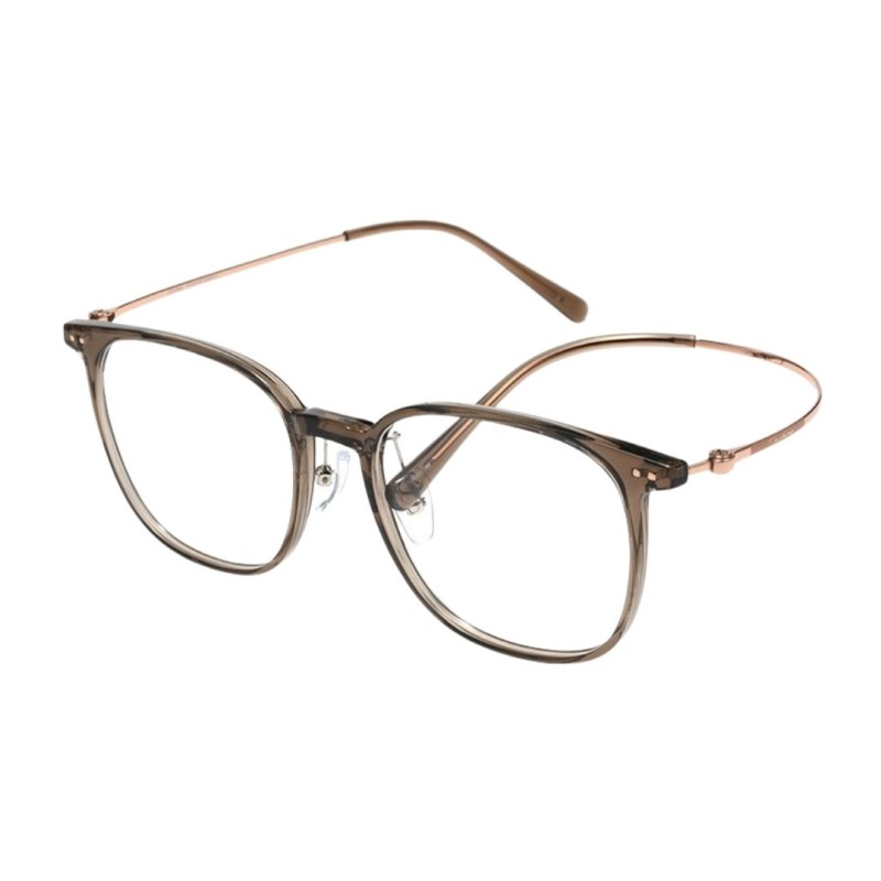 Square Brown Eyeglasses